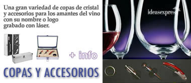 Copas Grabadas y Accesorios para Vinos